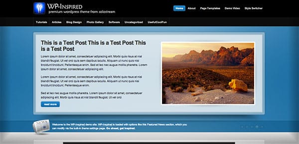 WP Inspire, le thème WordPress de Street Hypnose