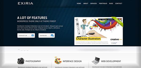 Exiria - Themeforest