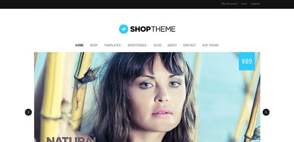 Découvrez le thème WordPress Responsive Shop