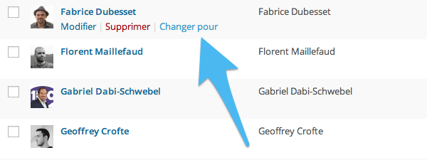 Changer User Switching