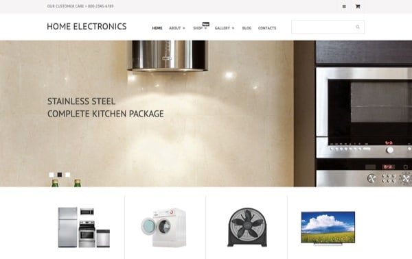 Thème WP Home Electronics