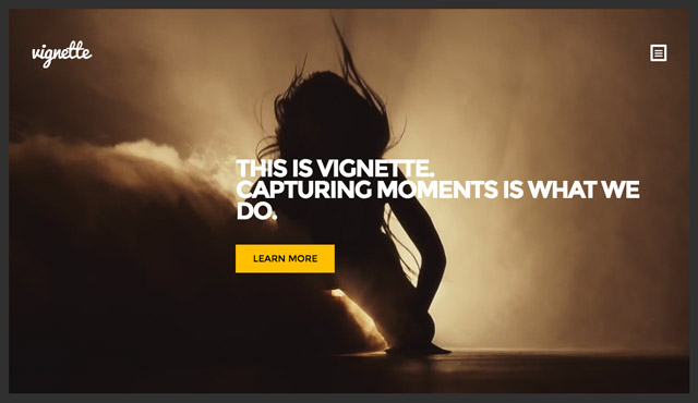 Vignette, un template WP pour photographes