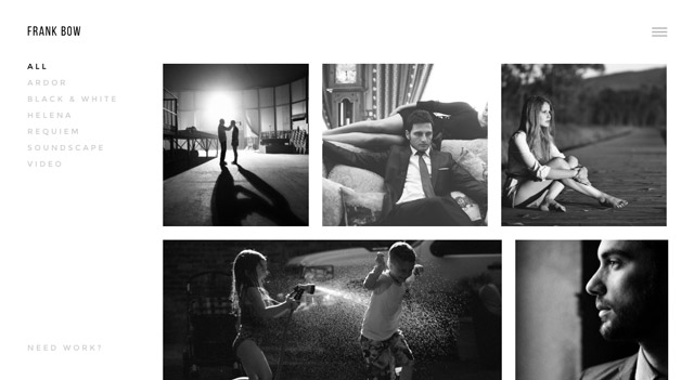 Le thème WordPress photo Bow