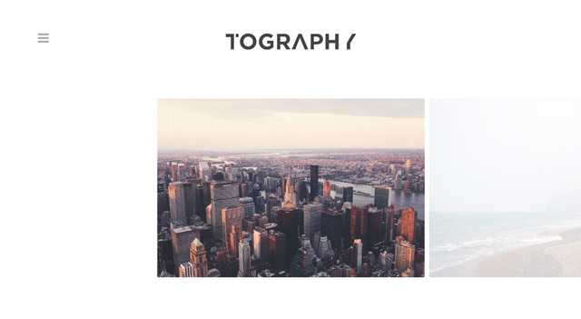 Tography, un thème WordPress minimaliste