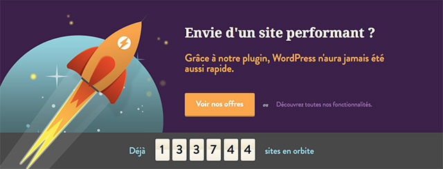 WP-Rocket, les experts de la performance