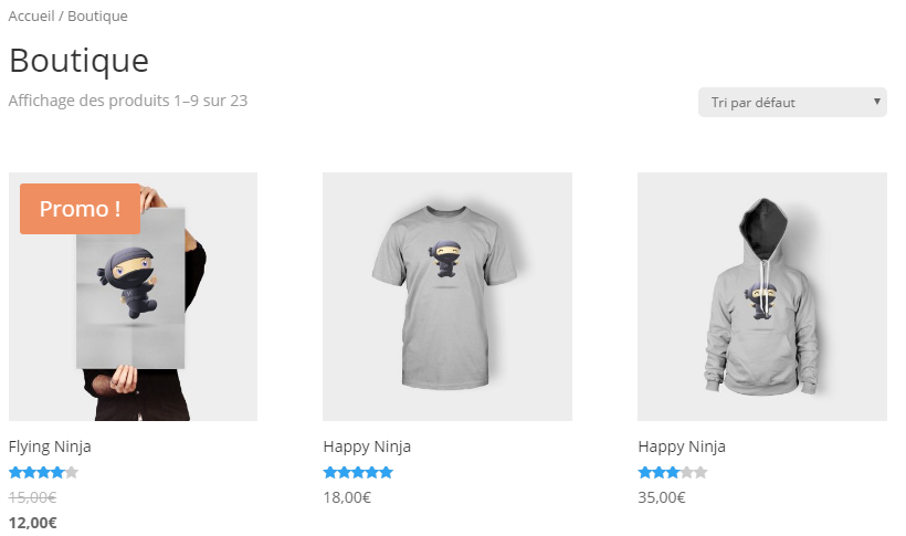promotion standard woocommerce snippet wpmarmite