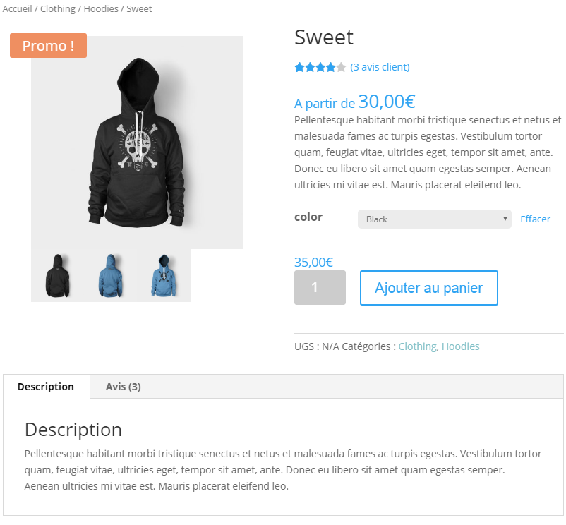supprimer bloc descriptions woocommerce snippet wpmarmite