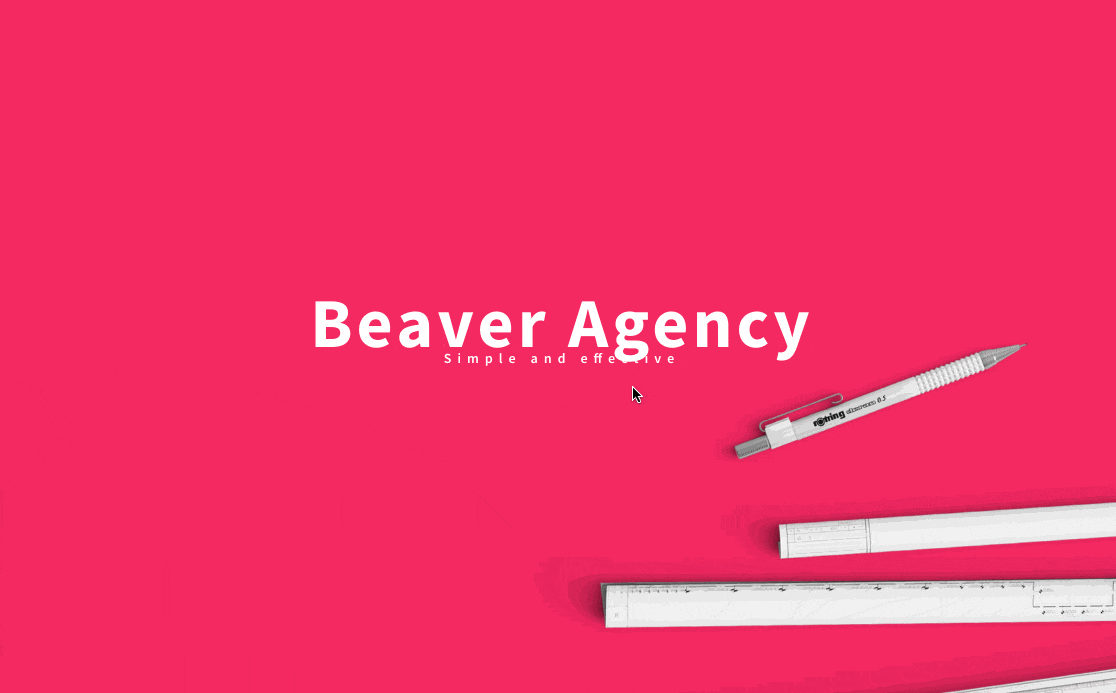 Un exemple de page en front-end