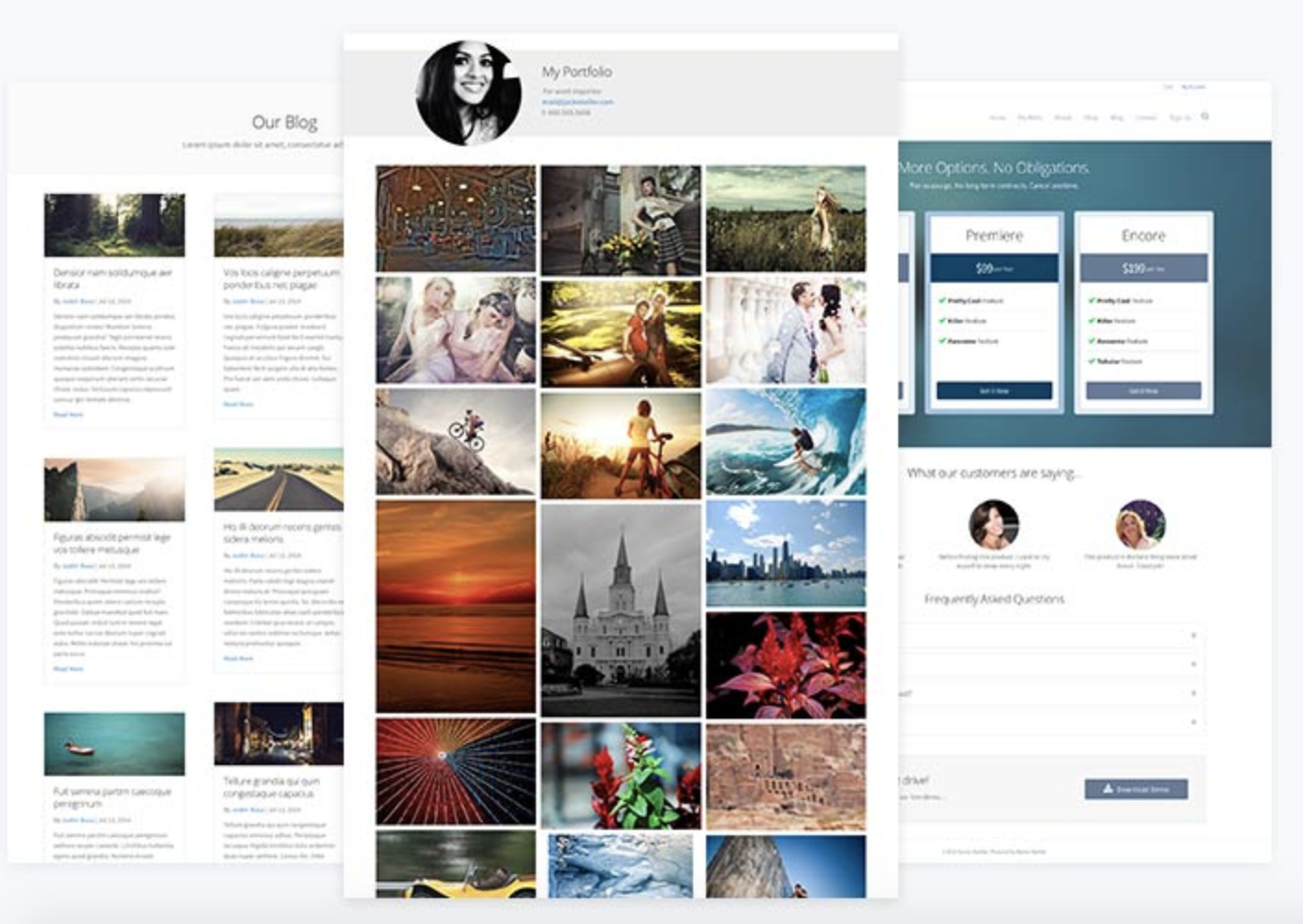 Pages de contenu de Beaver Builder