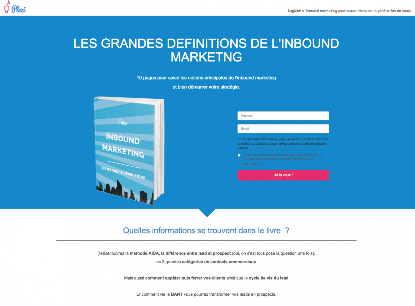 Supprimez la navigation sur votre page d'atterrissage.