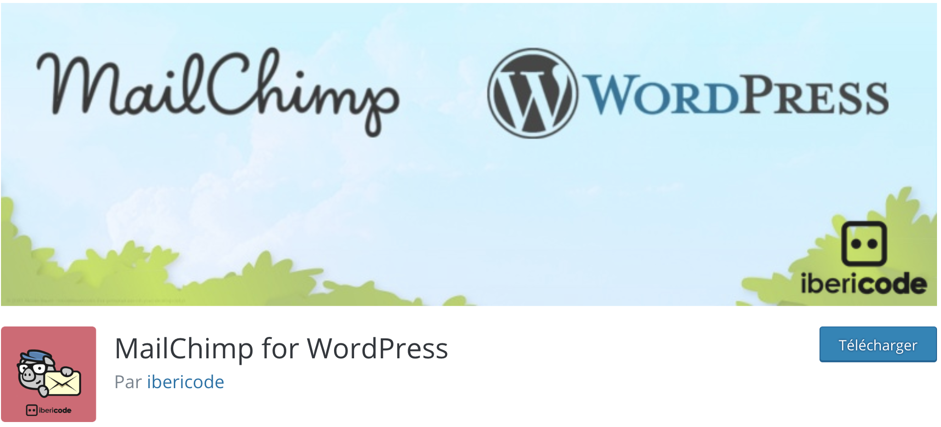 Le plugin MailChimp for WordPress