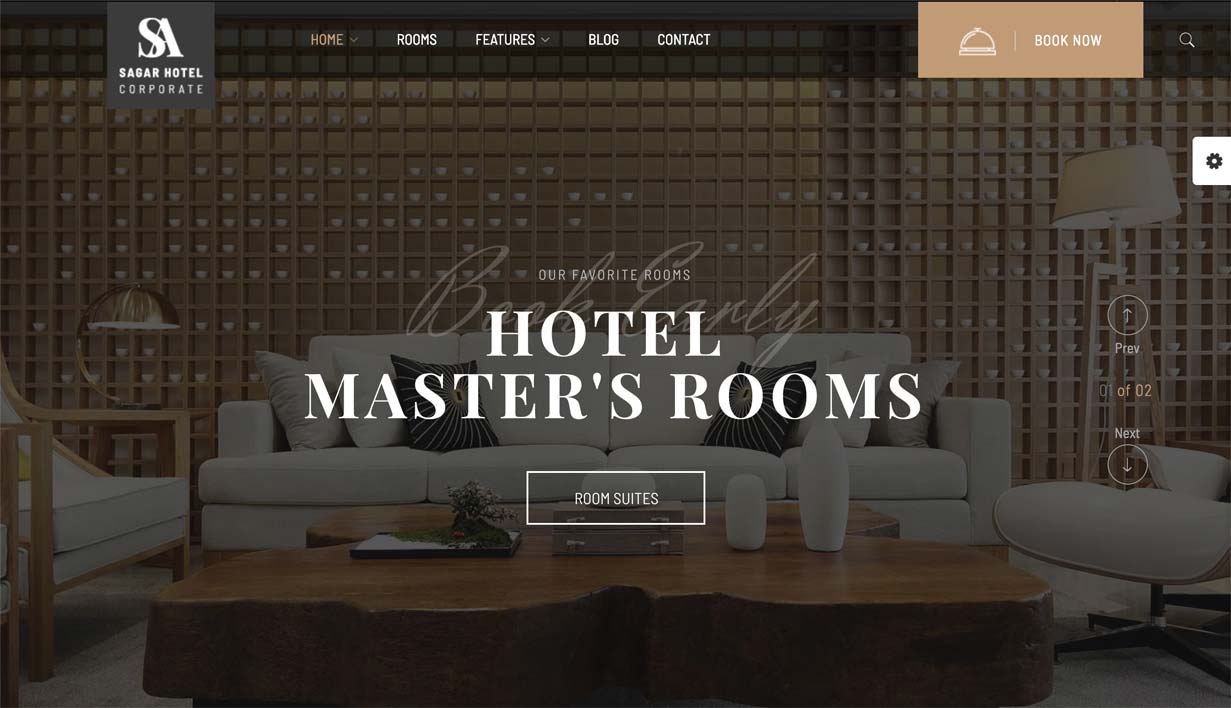 Le thème WordPress Sailing