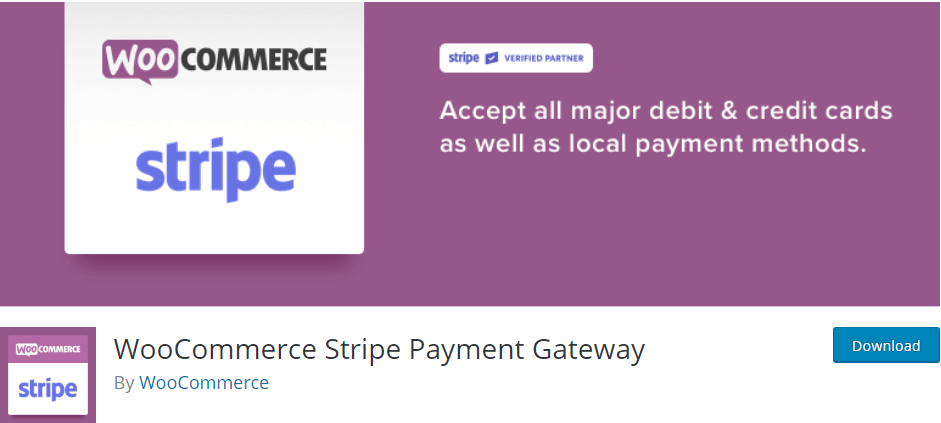 Woocommerce Stripe Payment Gateway plugin