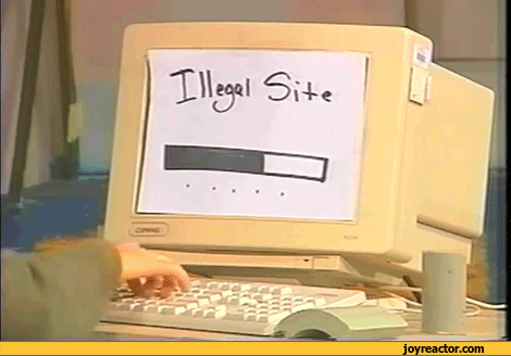 Site illégal clavier