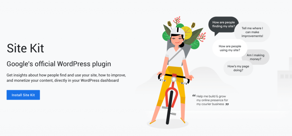 Presentation de Google Site Kit