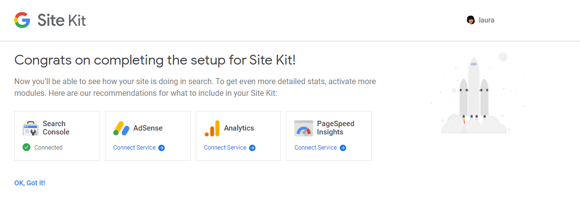 connecter les services Google