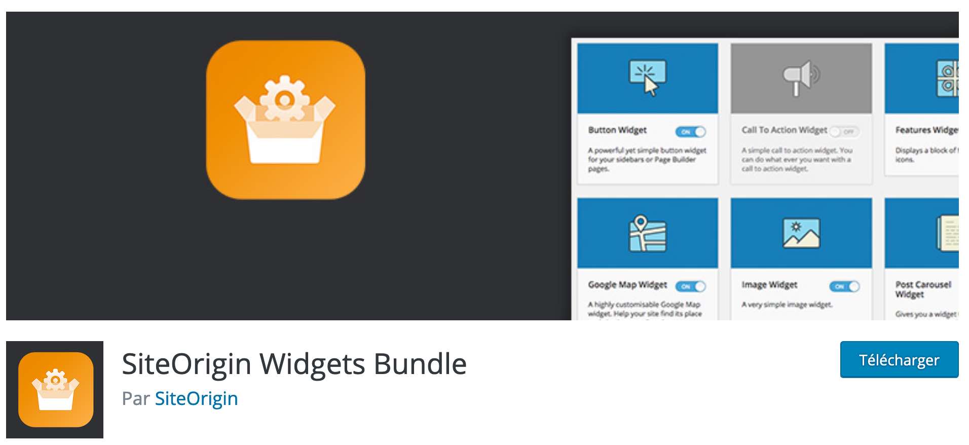 SiteOrigin Widgets Bundle