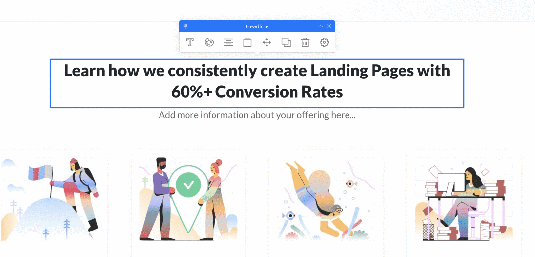 Edition des balises hn