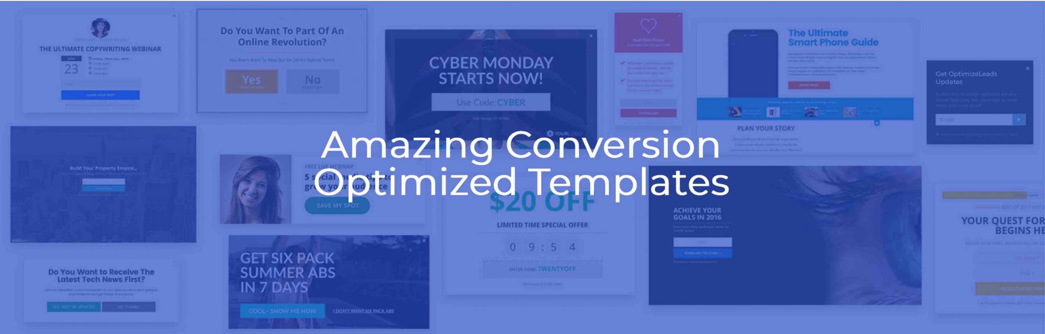 Conversion Optimized Templates
