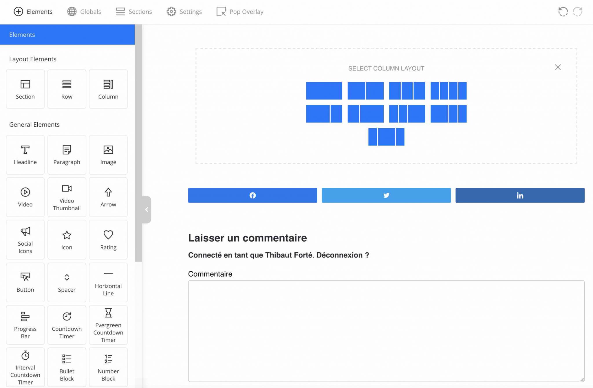 OptimizeBuilder fonctionne aussi avec vos articles
