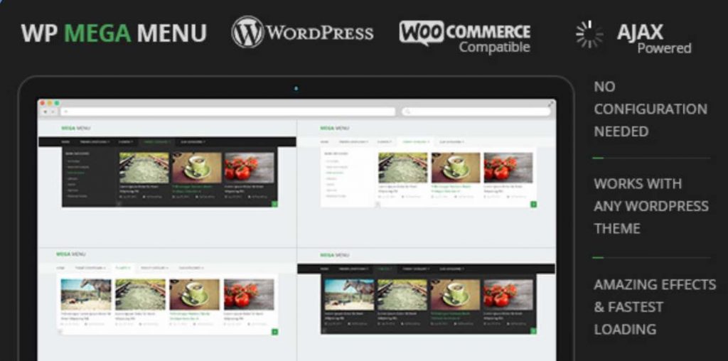 WP Mega Menu est une extension de MyThemeShop