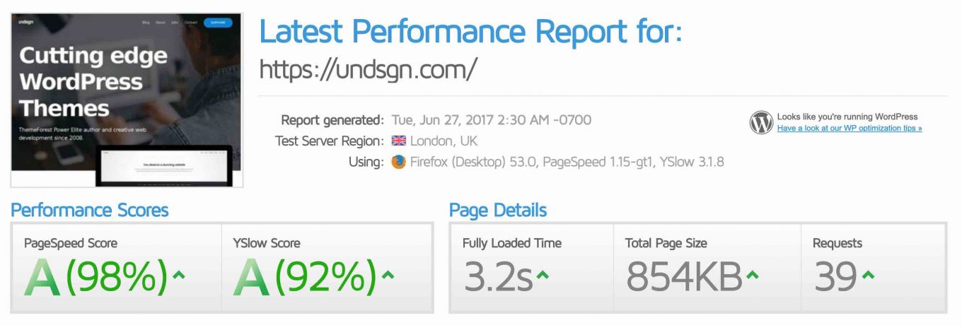 Performances d'Uncode