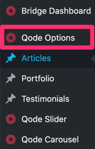 Options de Qode