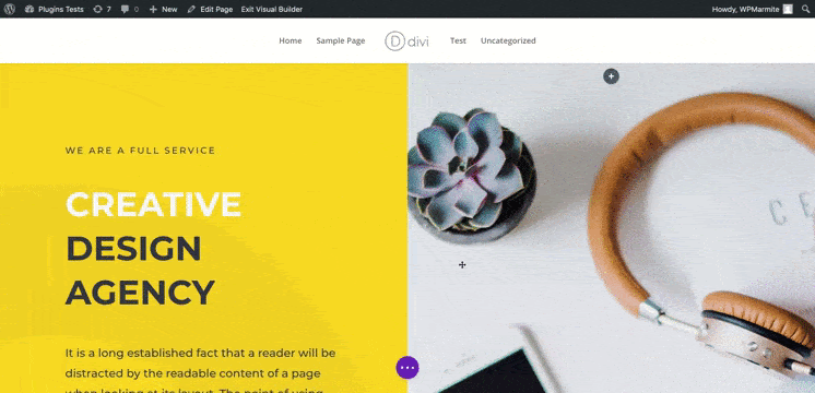 troisieme demonstration de divi pixel