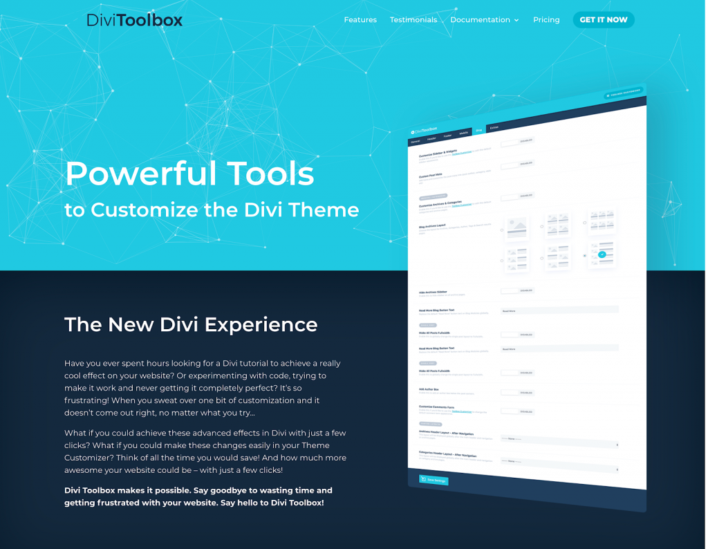 divi toolbox