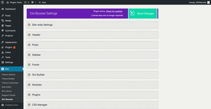 autre demonstration de divi booster