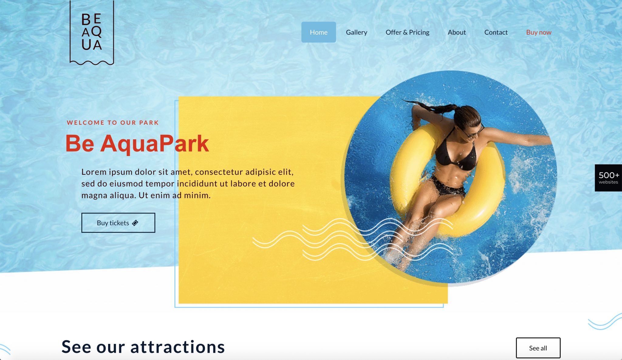 La démo Be AquaPark