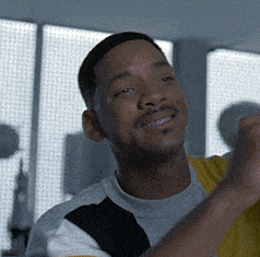 Will Smith says oh damn.