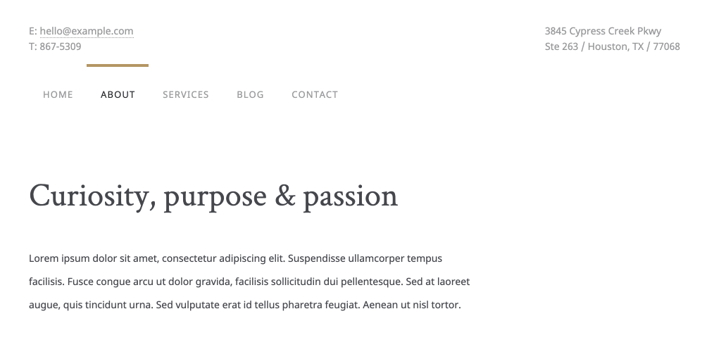 Cornerstone X theme online text editing