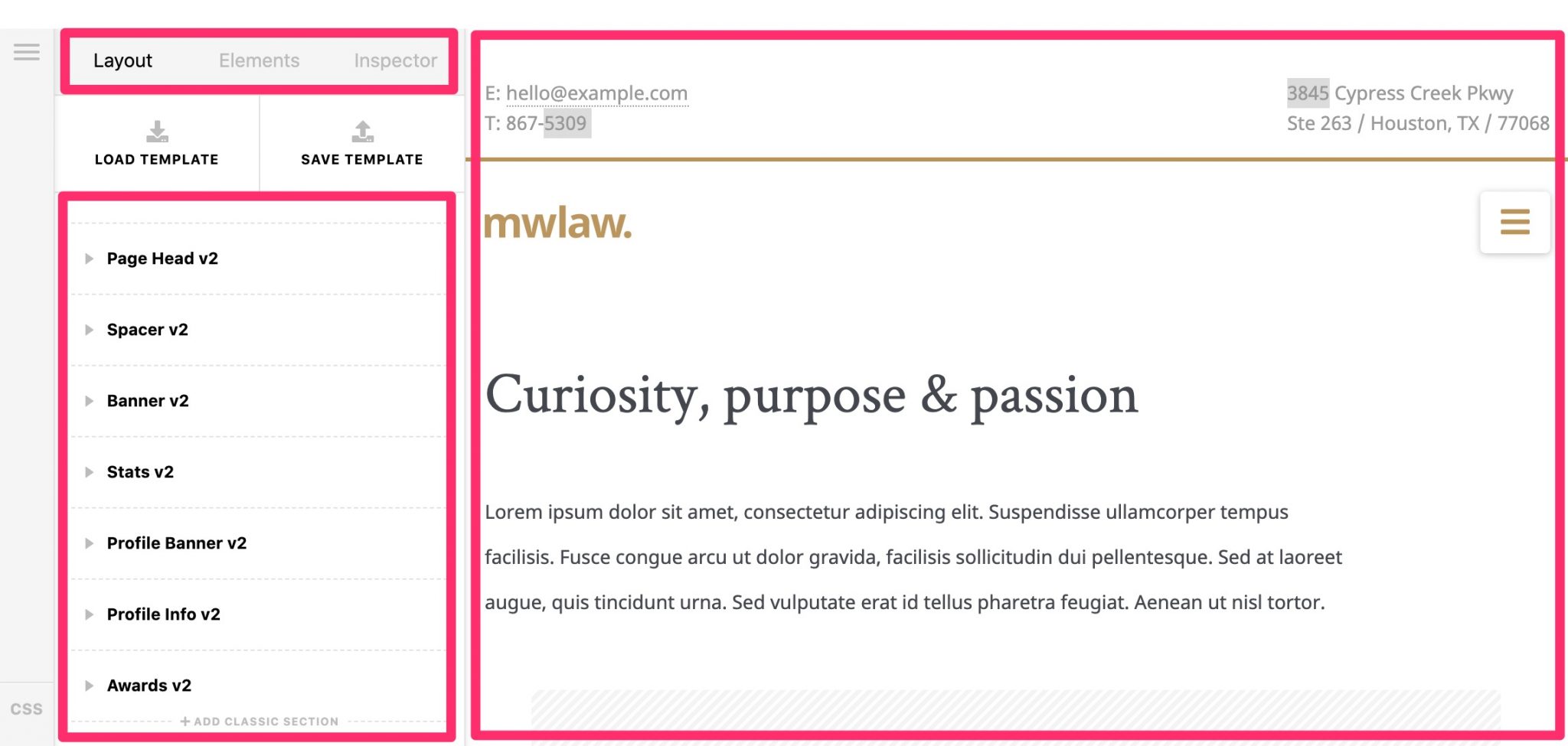 Cornerstone presentation on X theme