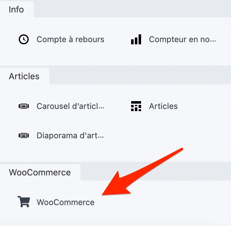 WooCommerce sur Beaver Builder
