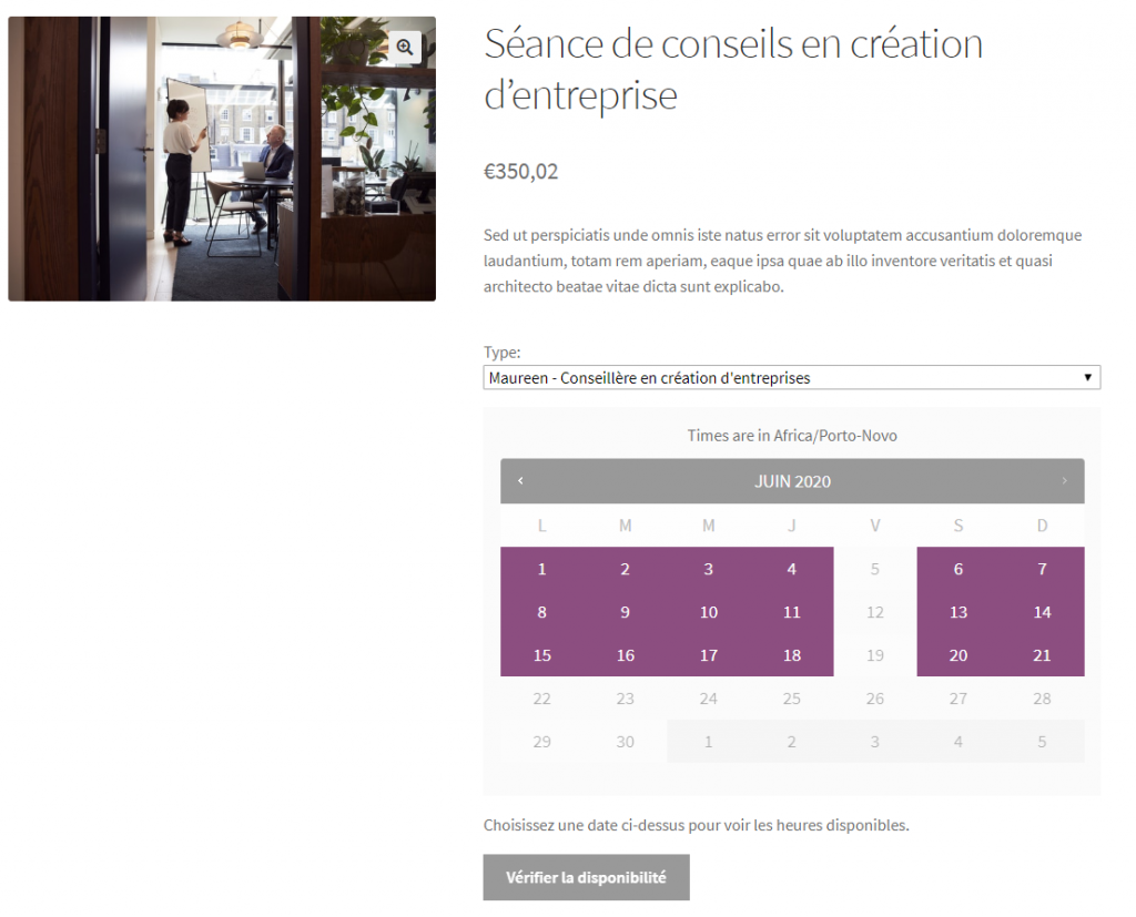 Rendu de l'affichage des ressources sur le front