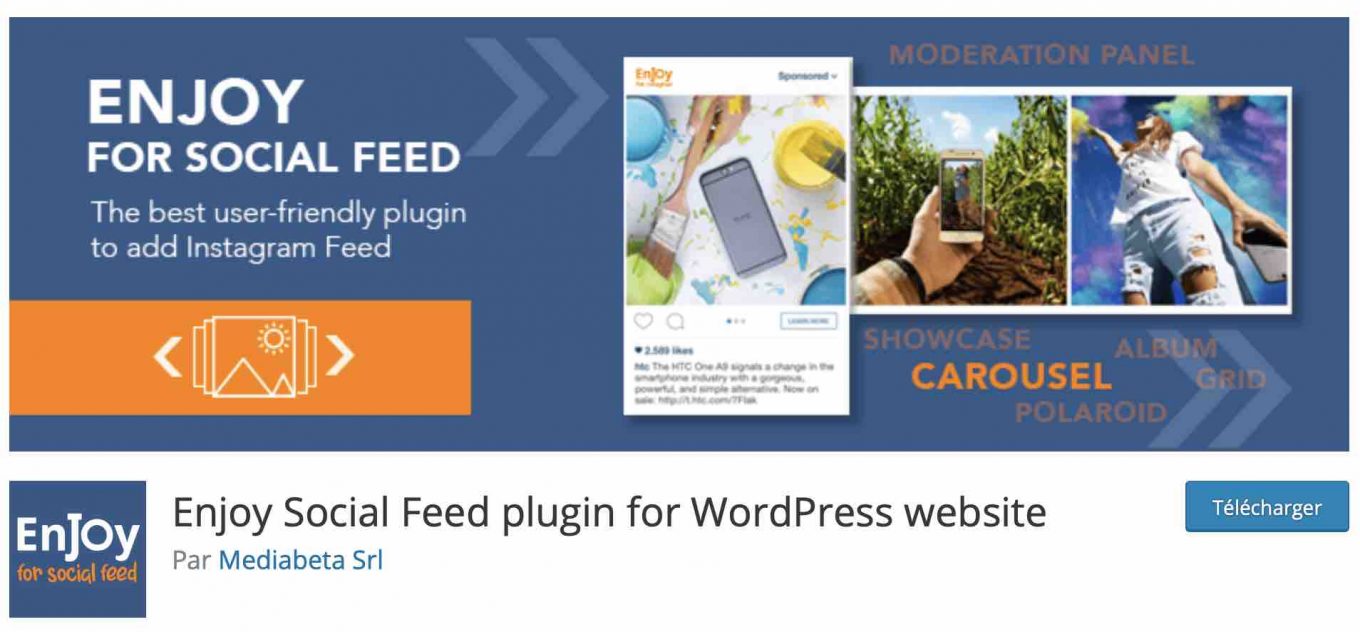 Enjoy Social Feed plugin