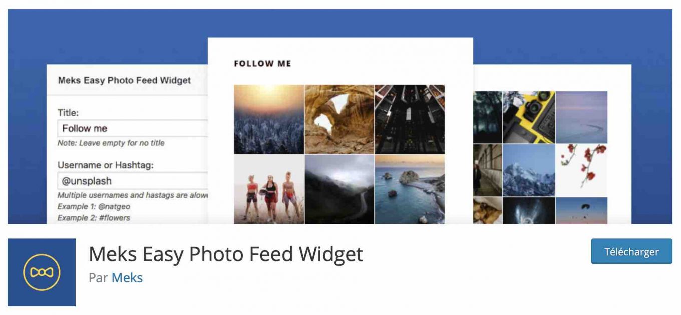 Meks Easy Photo Feed Widget