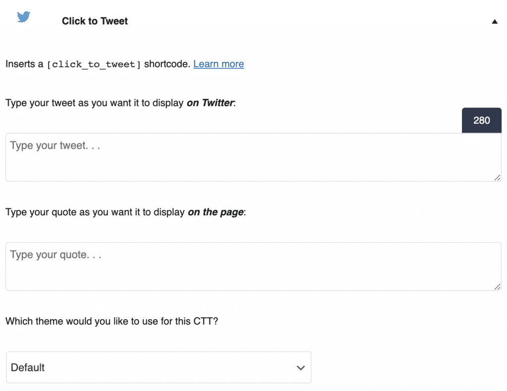 Interface de Social Warfare.