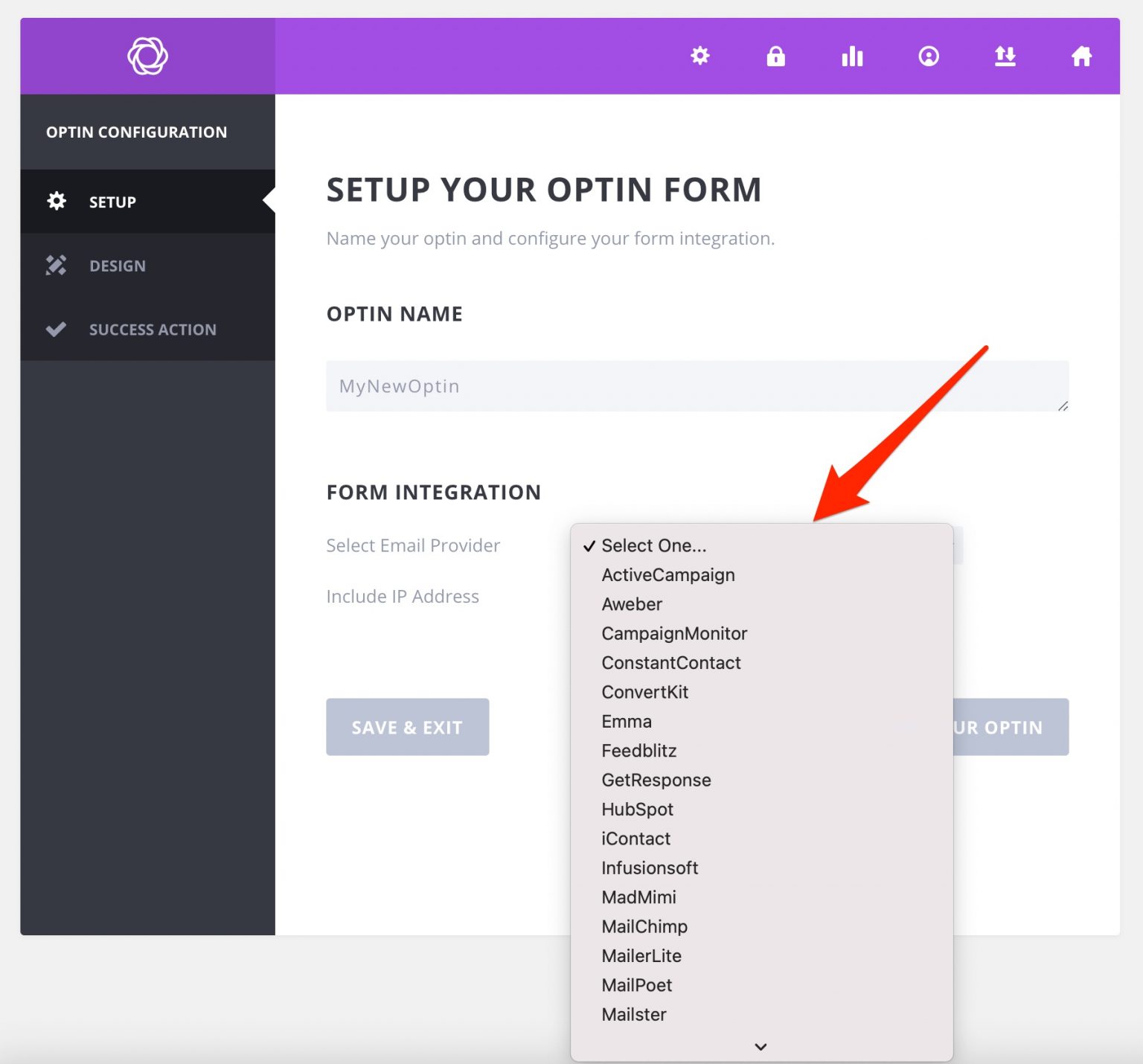 Bloom email service integration