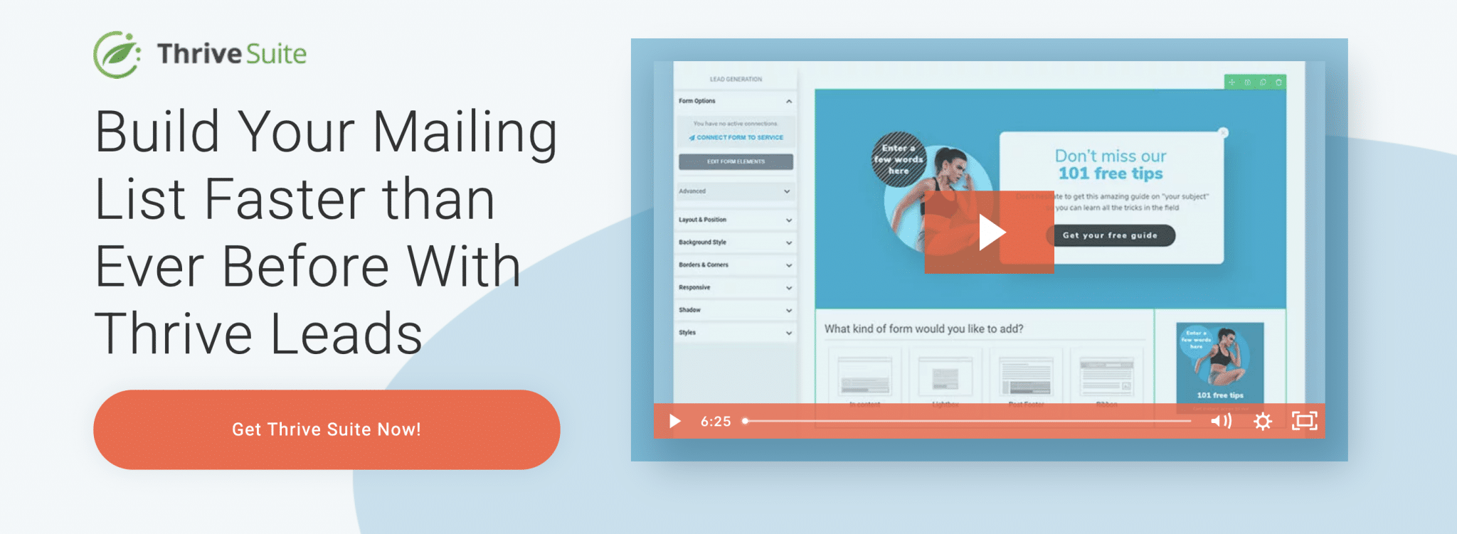 Thrive Leads homepage