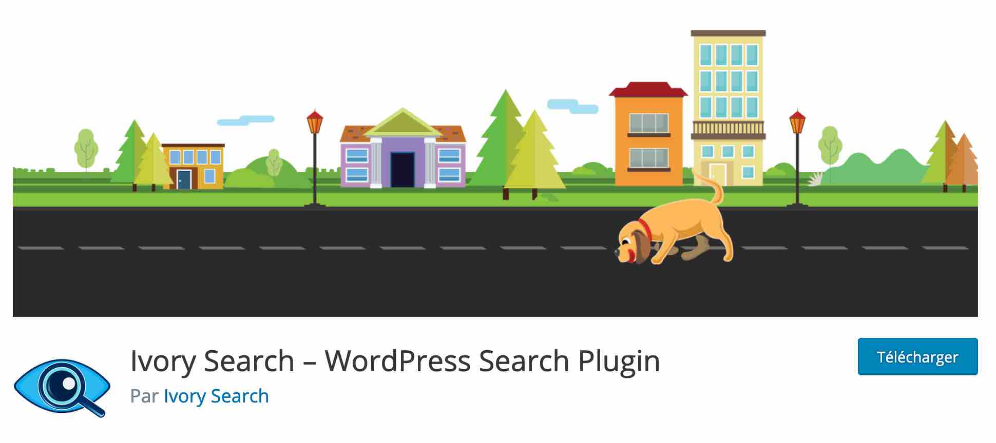 Le plugin Ivory Search permet d'ajouter une barre de recherche sur WordPress.