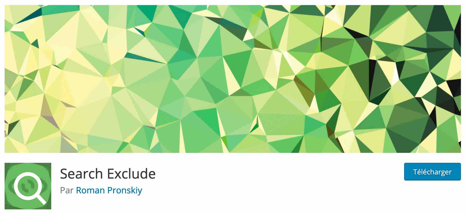 Search Exclude est un plugin de recherche sur WordPress qui exclut certains contenus.