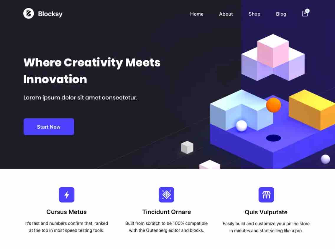Blocksy theme to download on the WordPress official directory.