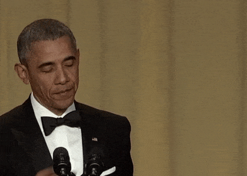 Barack Obama drops his mic.