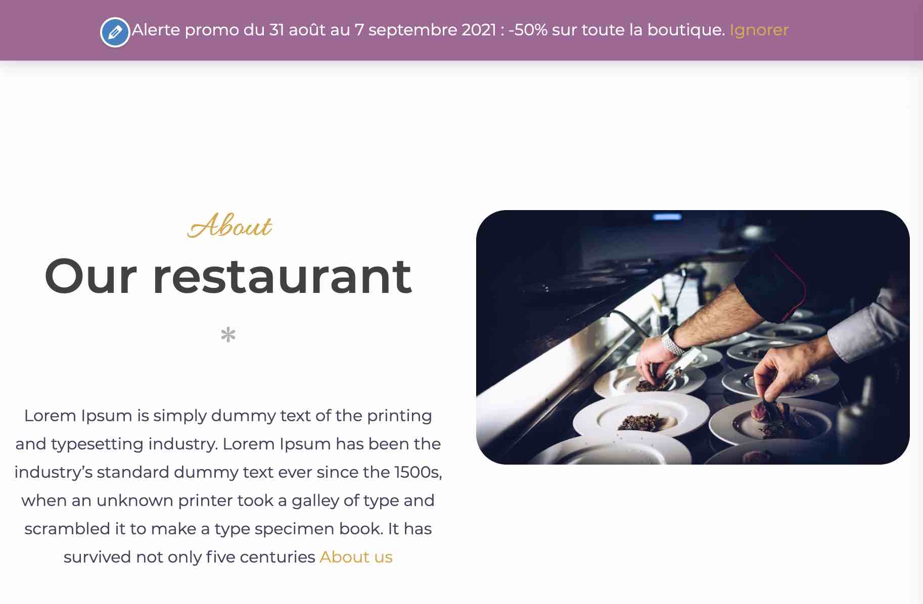 La barre de notifications proposée par Sydney.