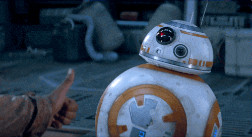 BB-8 from Star Wars approves.