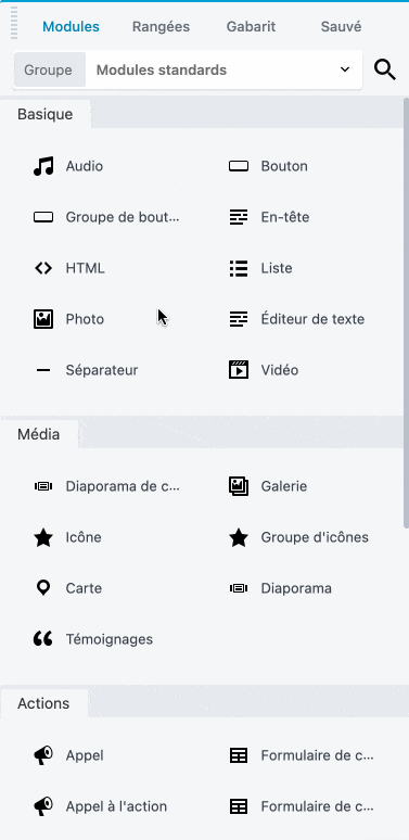 Les modules de Beaver Builder