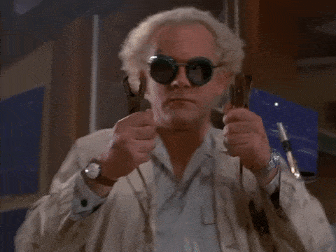 Doc utilise des pinces.