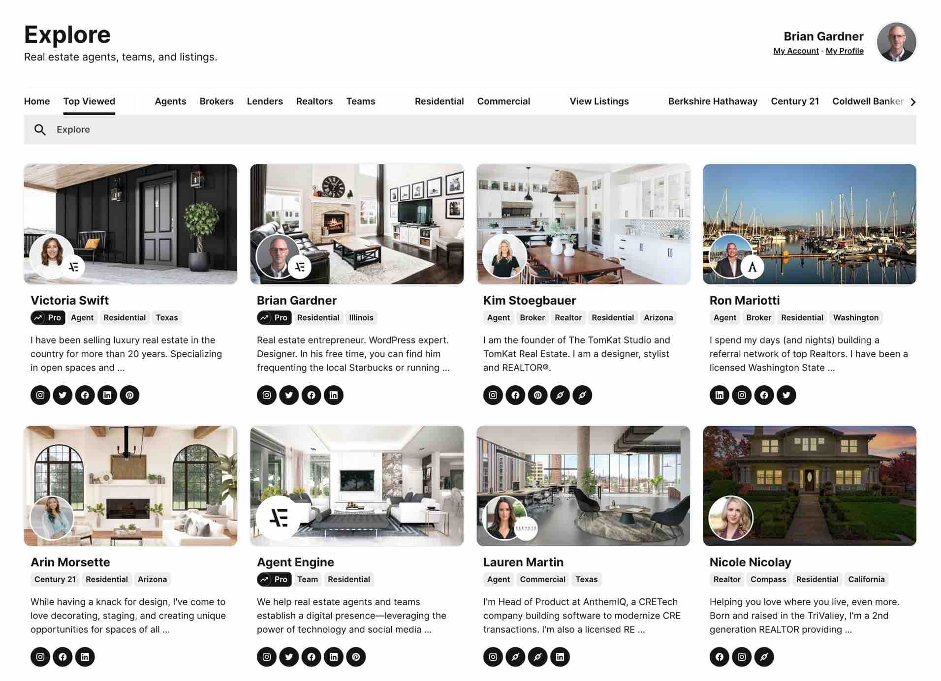Le projet AgentEngine est dédié aux professionnels de l'immobilier.